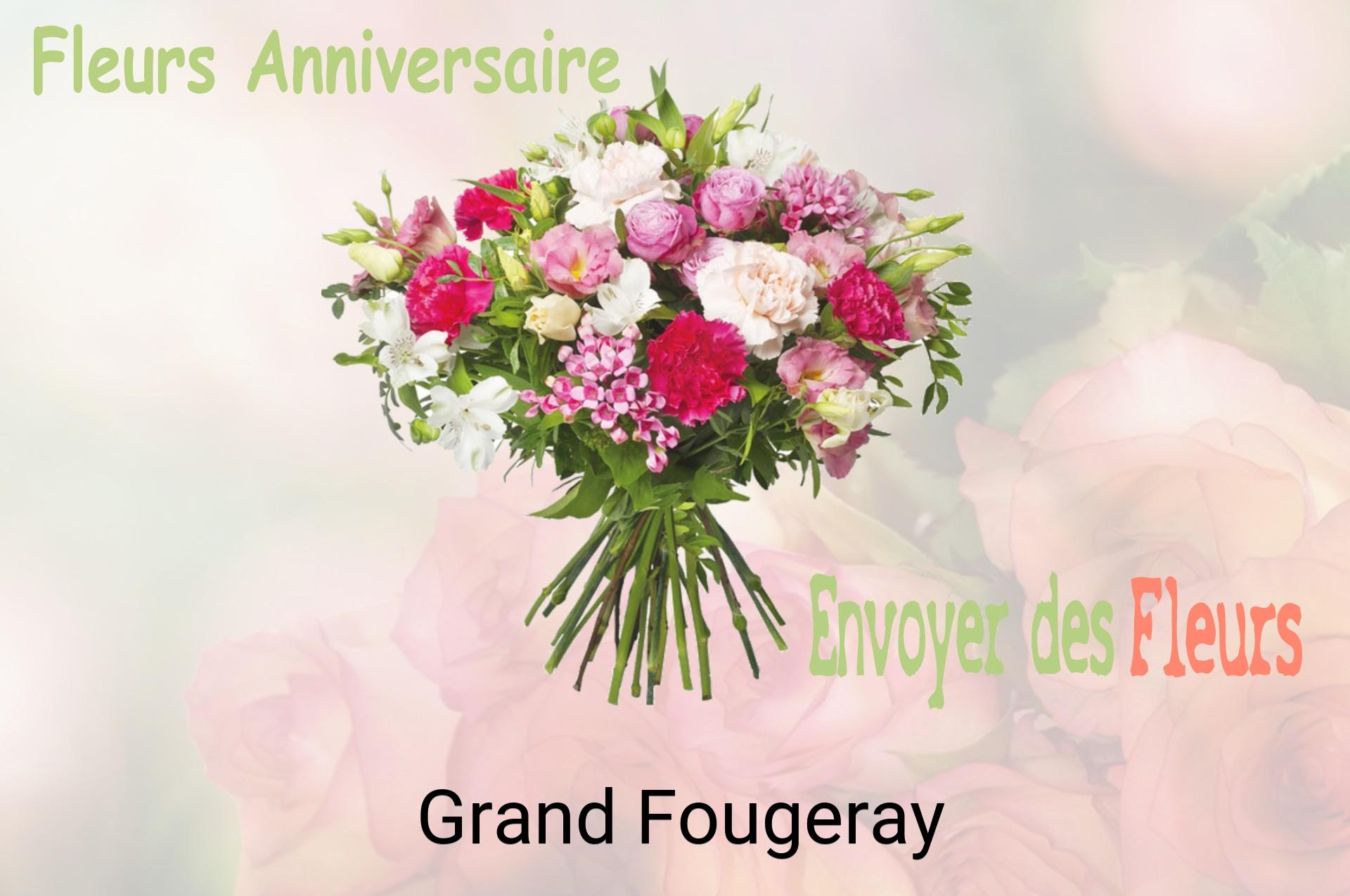 Bouquet de fleurs d’anniversaire livré à Grand-Fougeray