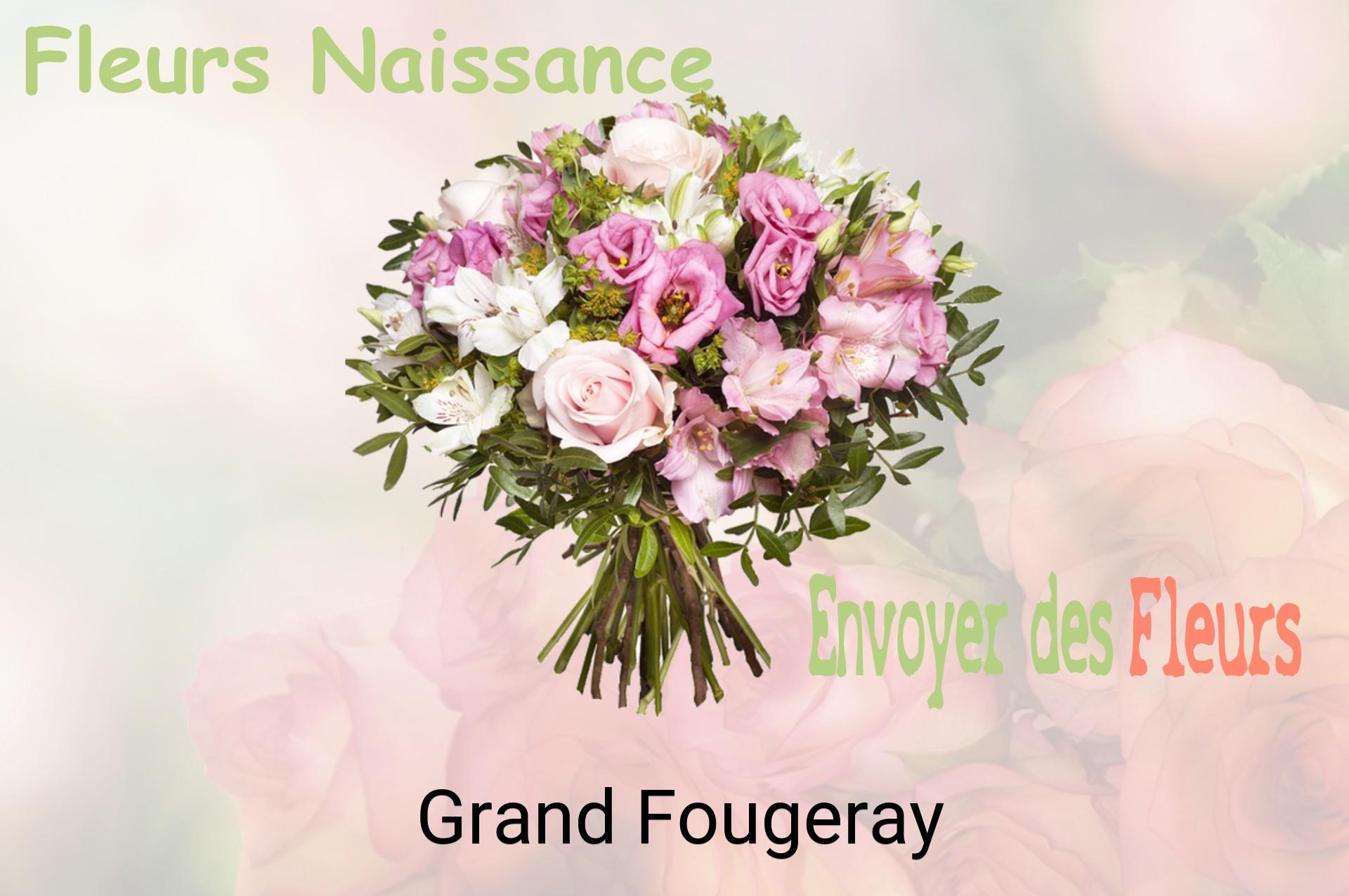 Bouquet de fleurs de naissance livré à Grand-Fougeray