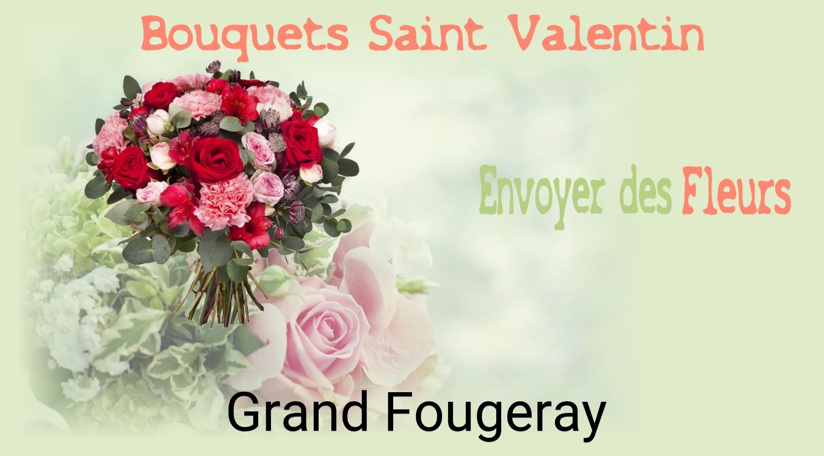 Roses de Saint-Valentin livrées à Grand-Fougeray
